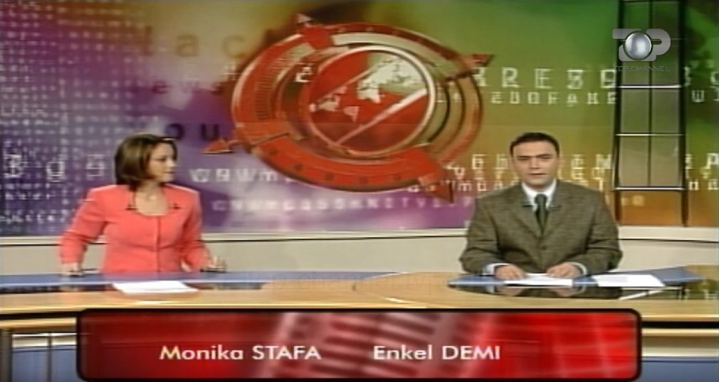dramatisk er der momentum Video-Foto/ Rikthim në 2001-2002, kur në Top Channel fillonin lajmet dhe  “Fiks Fare” - Top Channel