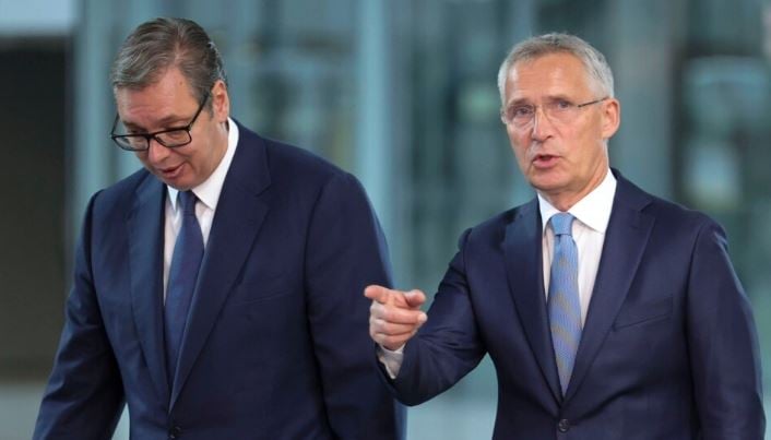 Stoltenberg takohet të mërkurën me Vuçiqin në Bruksel