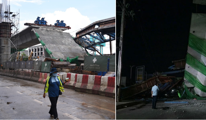 Video/ Shembja katastrofike e mbikalimi rrugor lë të paktën 2 të vdekur, 11 të plagosur në Bangkok (fotot)