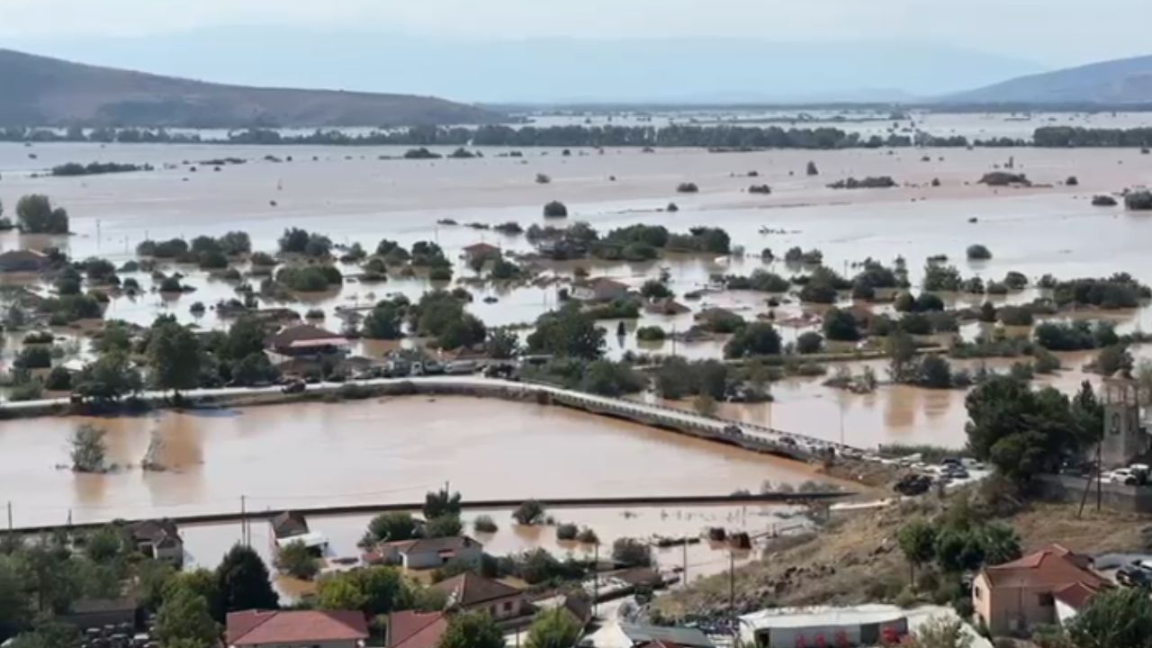 Pasojat katastrofike të përmbytjeve, pamjet nga Kardhica: Uji ka mbuluar gjithçka