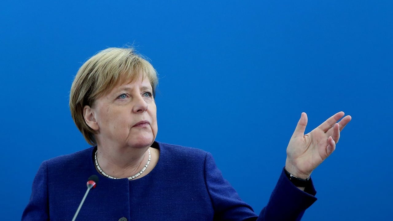Merkel kritikon BE dhe Trump  ish kancelarja gjermane  Duhet unitet  po bëhen të paaftë për vendimmarrje