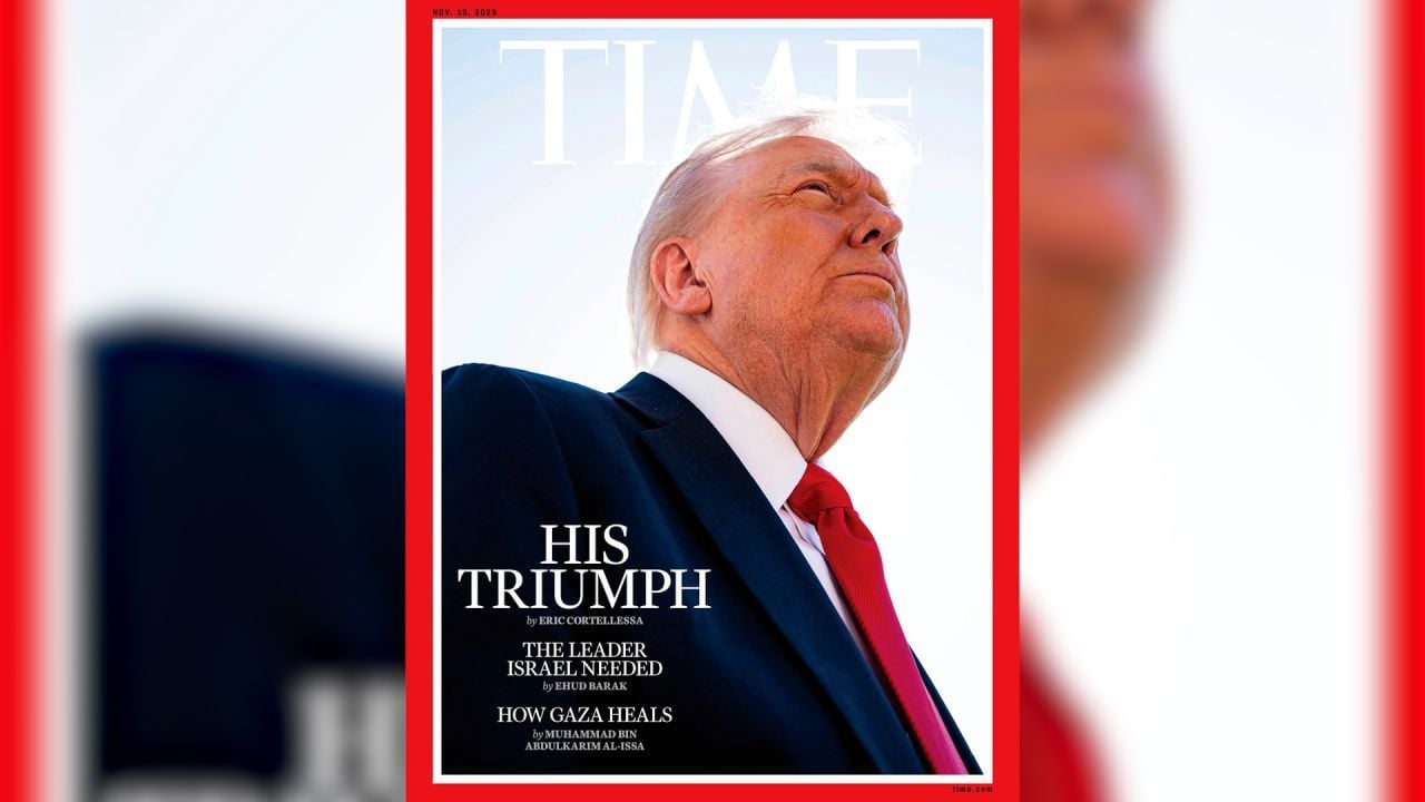 Revista  Time  i nxjerr foton në kopertinë   tërbohet  Trump  Më zhdukën flokët
