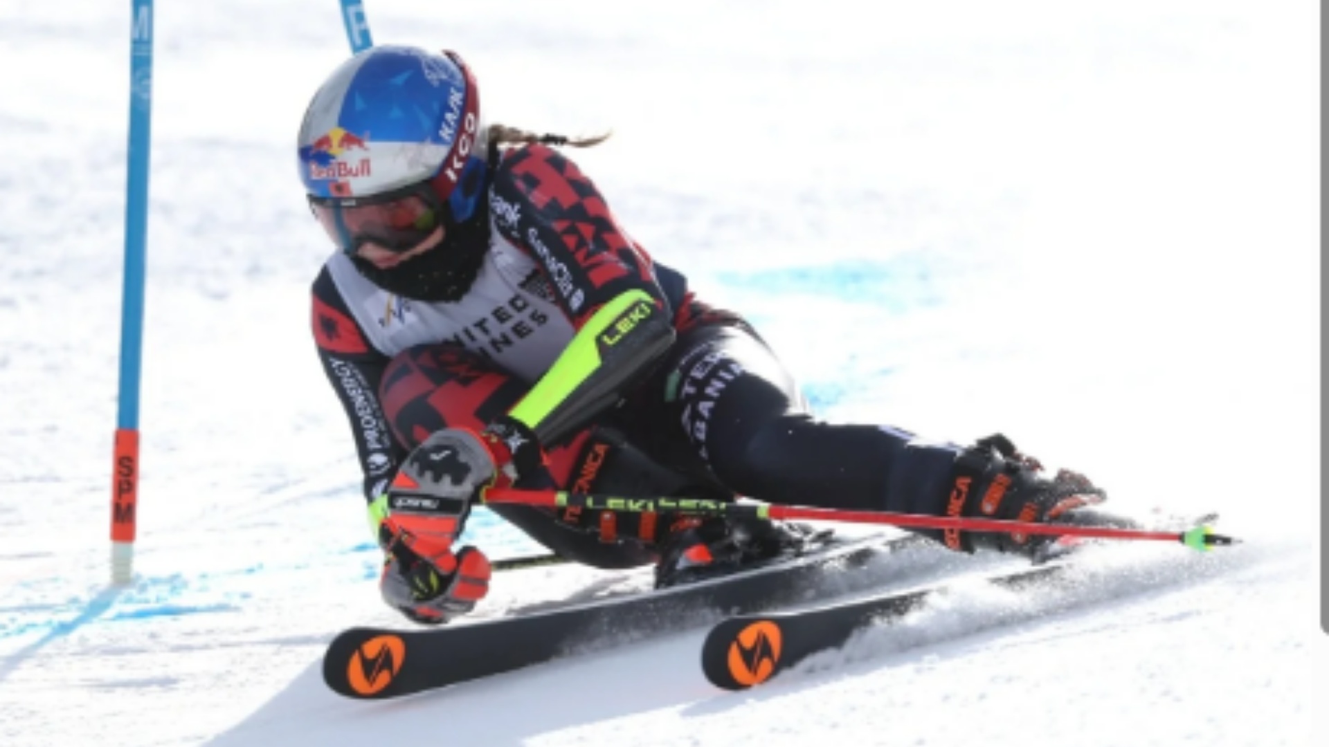 Ski  Lara Colturi  tjetër rezultat të shkëlqyer  e treta në garën e Slalomit në SHBA