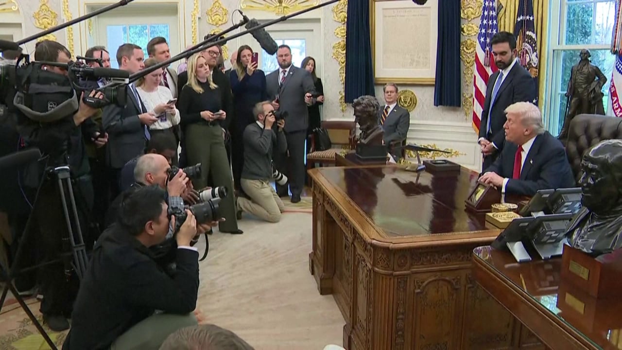 Trump  kthen pllakën  me  armikun   Qeshje e batuta me Mamdanin në Shtëpinë e Bardhë