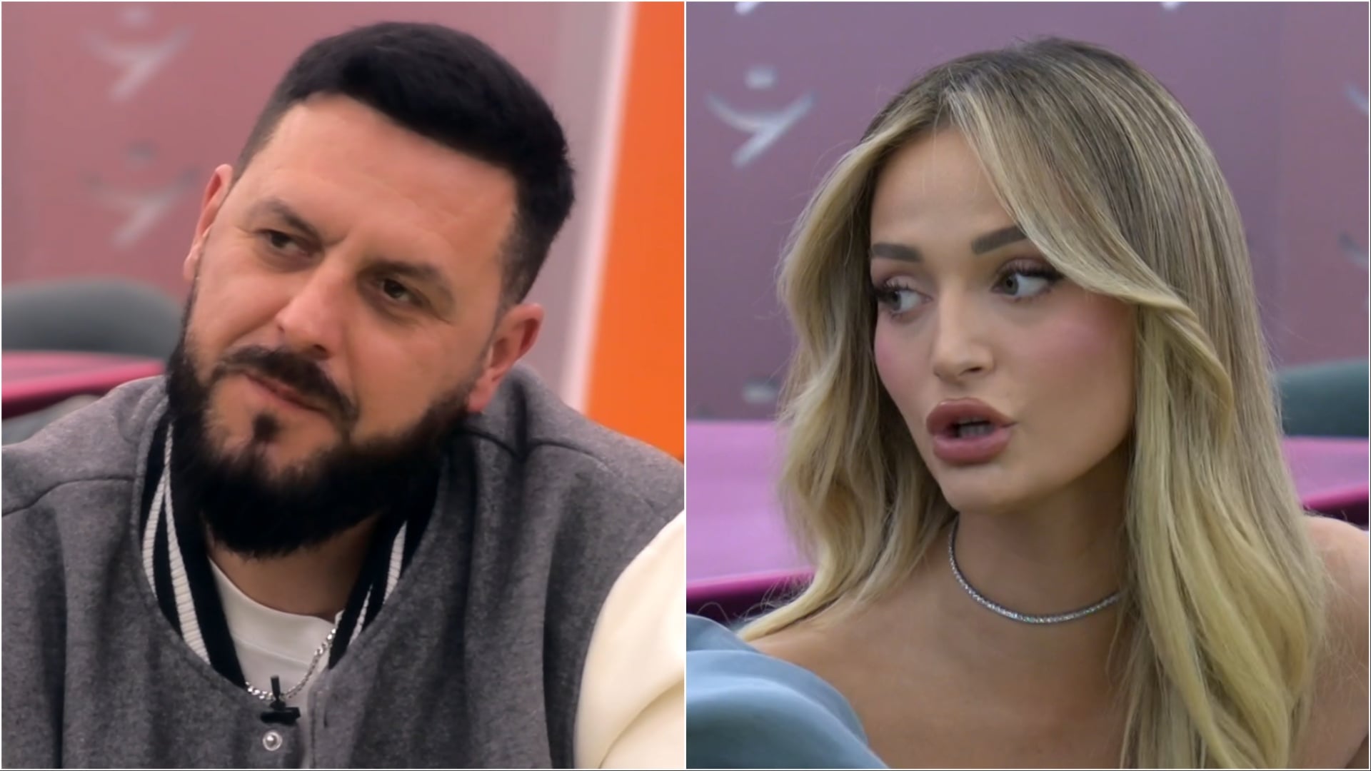 Përkëdhelje  romancë mes Selinë dhe Mirit  Debat në  Big Brother VIP   banorja  Mos bëj llaka llaka
