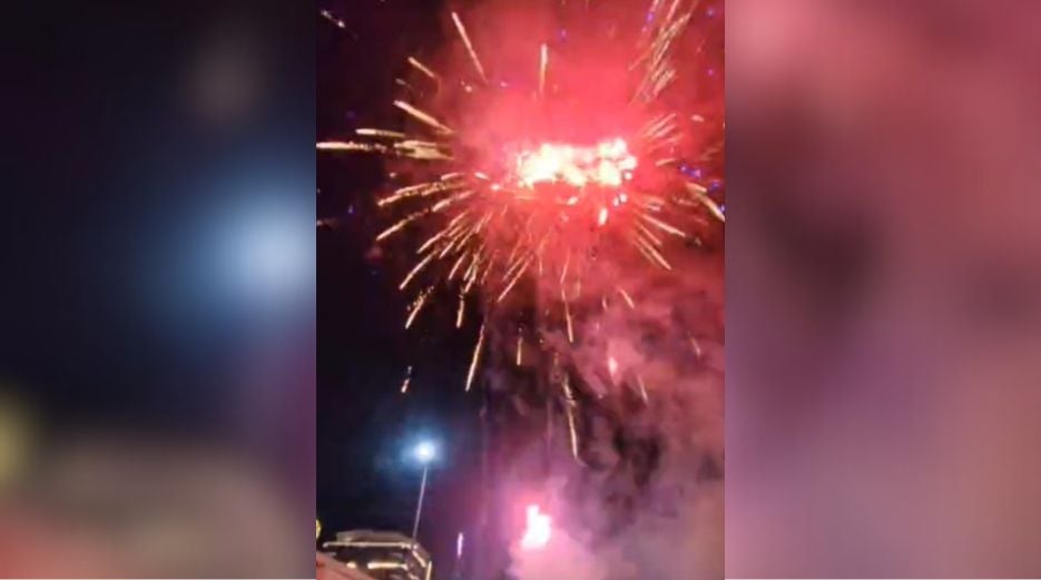 Belinda Balluku u rikthye në detyrë  Në Fier dhe Lushnjë simpatizantët ndezin fishekzjarre