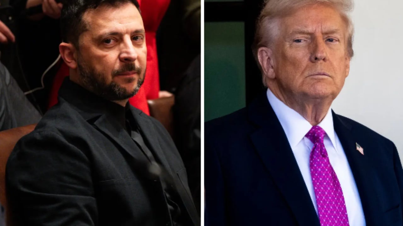 Takimi mes Trump dhe Zelenskyt  Presidenti ukrainas mbërrin në Florida  ja çfarë pritet të diskutohet mes liderëve