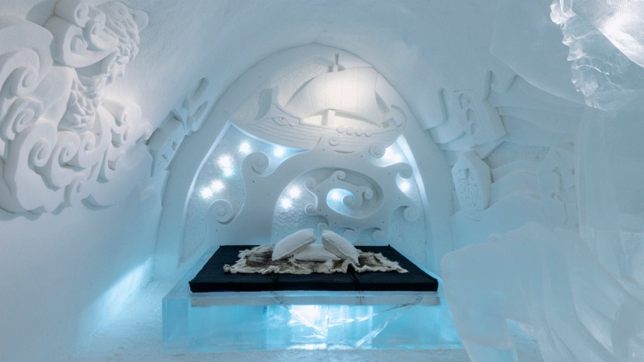 A do të flinit mbi akull  Hotelet dimërore që shkrijnë çdo pranverë