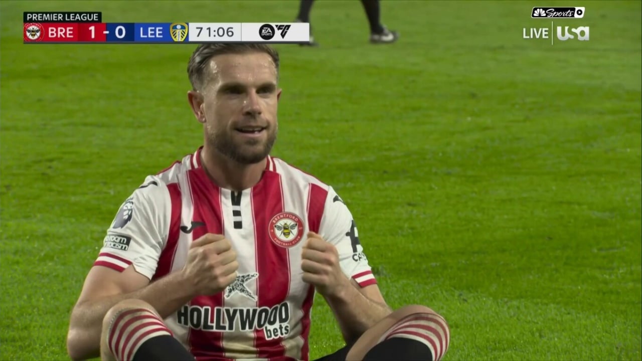 Jordan Henderson shënoi pas 4 vitesh në Premier League dhe ia dedikoi golin të ndjerit Diogo Jota 