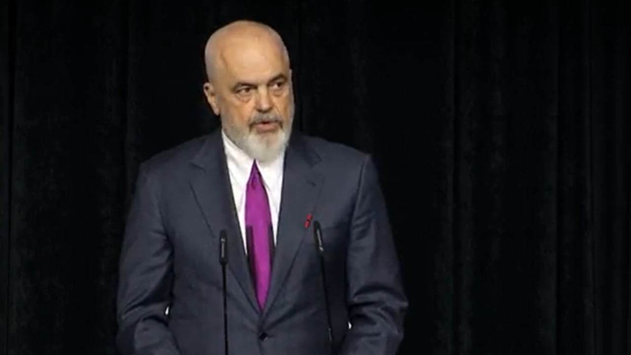  Nderi është parimi që vë një popull në lëvizje   100 vjetori i Urdhrit të Skënderbeut  Rama  Ishte si një masë graniti në Shqipërinë e Re