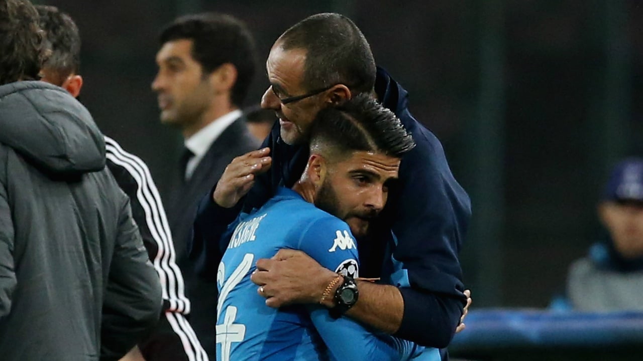Lazio mirëpret rikthimin e parë  Lorenzo Insigne i bashkohet Maurizio Sarrit