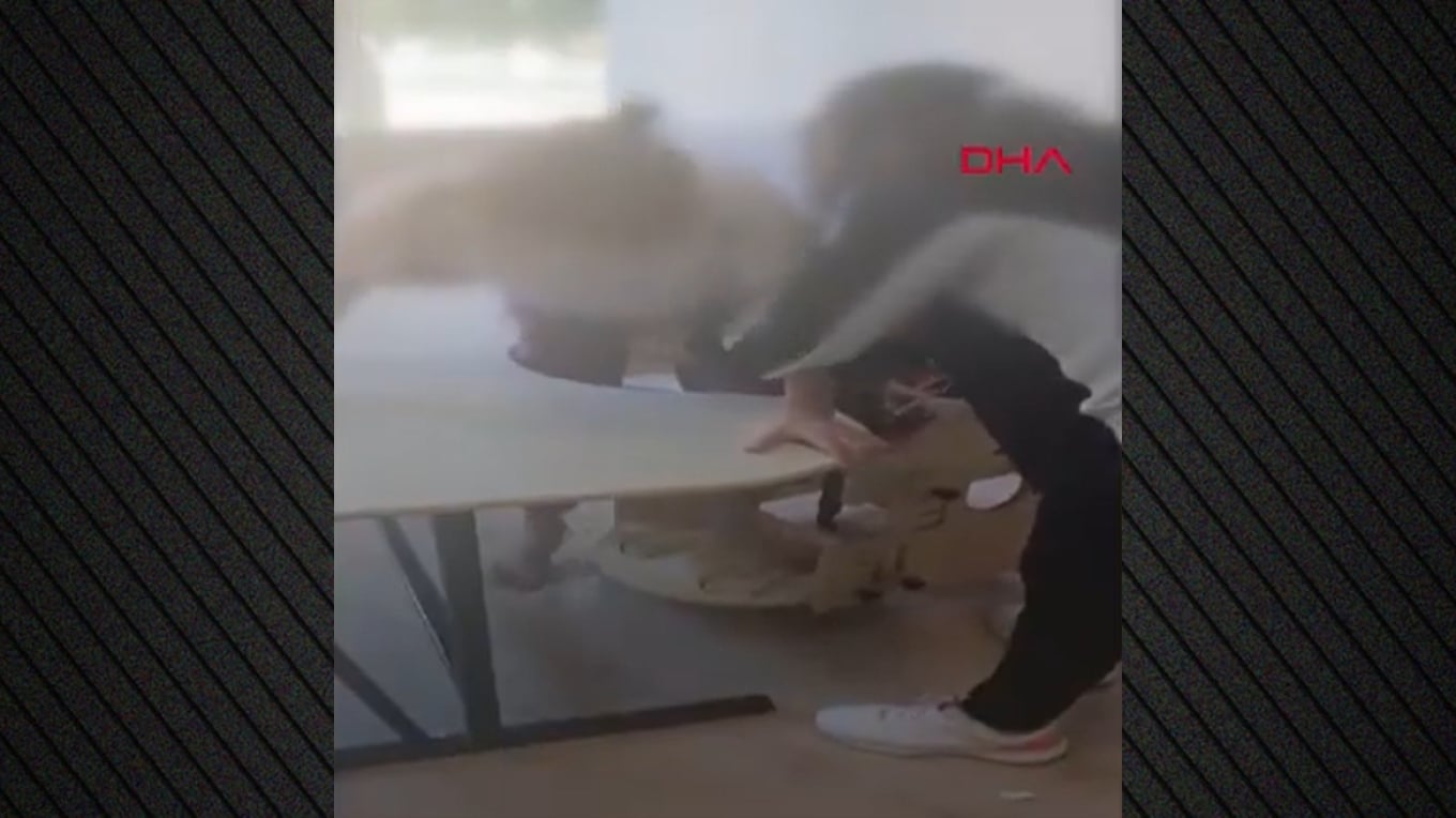 Video  Skandal në një shkollë në Turqi  nxënës me autizëm shfaqen të lidhur me litar gjatë mësimit