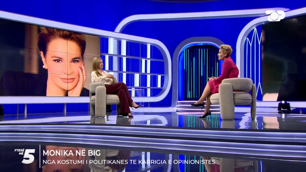 Hoqi xhaketën e politikanes dhe u ul në kolltukun e opinionistes në BBV  intervista e veçantë e Kryemadhit  Në shtëpi intrigant është Kristi  në politikë 
