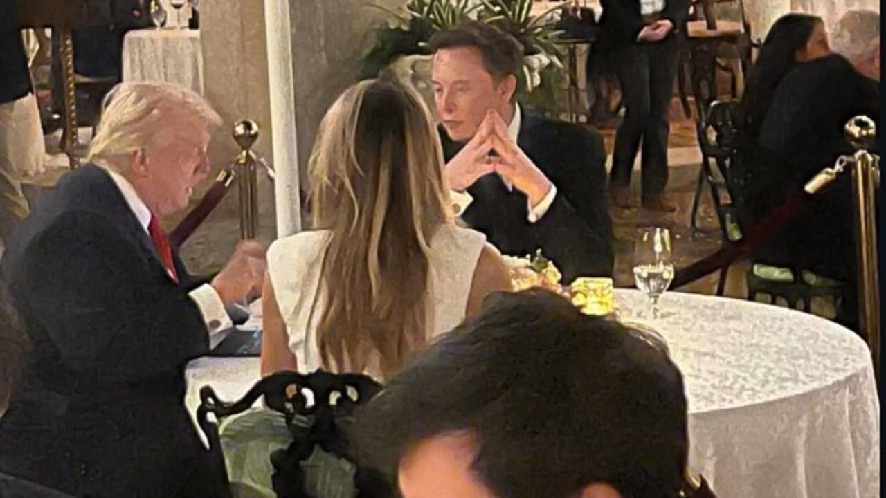 Trump dhe Musk  shkrijnë akujt  pas përplasjes publike  darkojnë në Mar a Lago