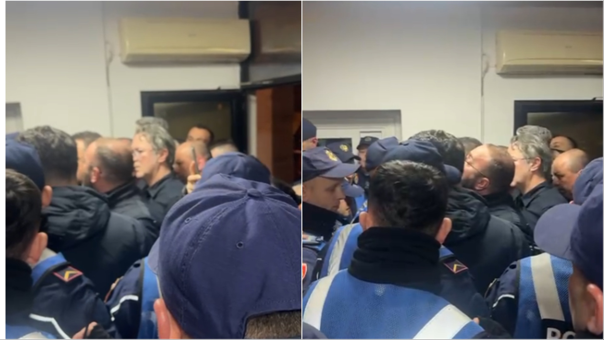 Video   Jam deputet  kush je ti që s më lejon mua   përplasja e Gazment Bardhit me policinë në ambientet e komisariatit numër 1