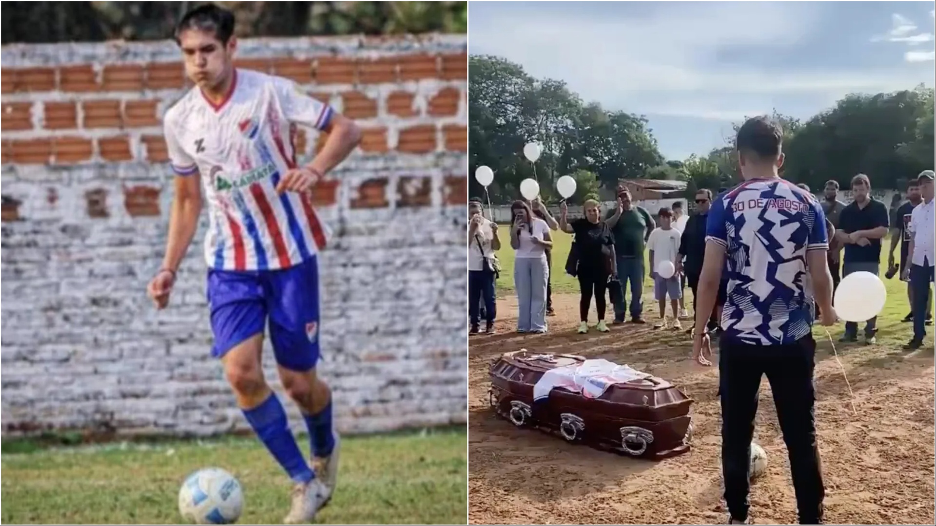 Video prekëse  Vdiq në një aksident tragjik me motor  kapiteni 19 vjeçar shënon golin e fundit