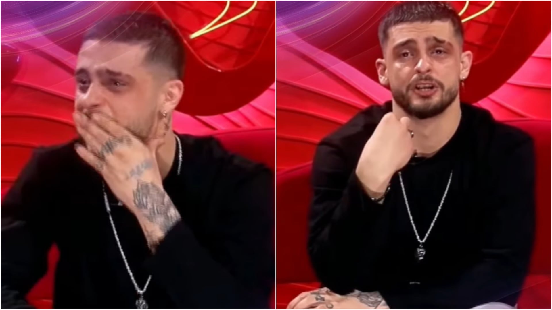 Video  Debati i ashpër me Rogertin  Gimbo shpërthen në lot në dhomën e rrëfimit  E kisha vëlla të vogël  vetëm zemra ime e di çfarë ka hequr