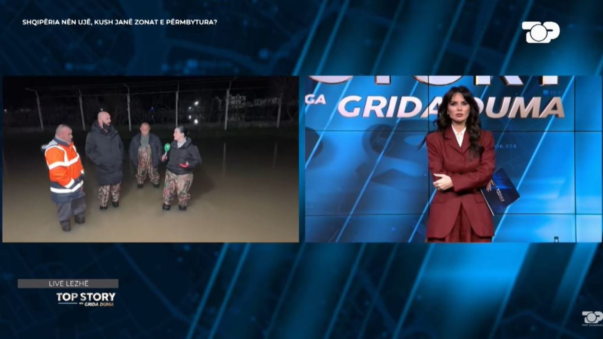 Top Story   Kam 6 fëmijë brenda   banorët në Kurbin mes ujit në shtëpitë e tyre  Kërkojmë ndihmë nga shteti  jemi të izoluar