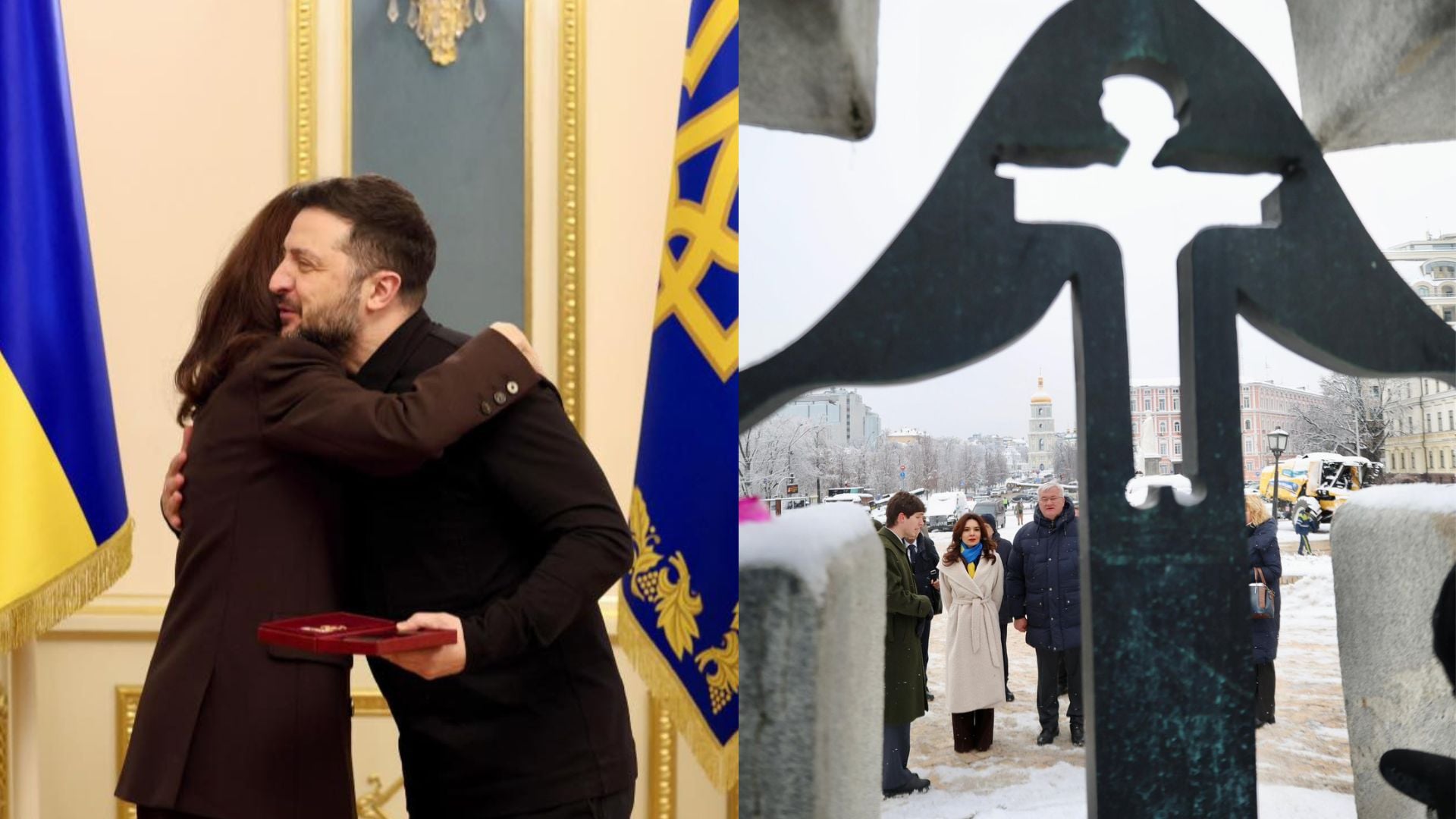 Nga nderimi i martirëve të luftës te takimi me presidentin Zelensky  Spiropali ndan fotot e vizitës së saj në Kiev