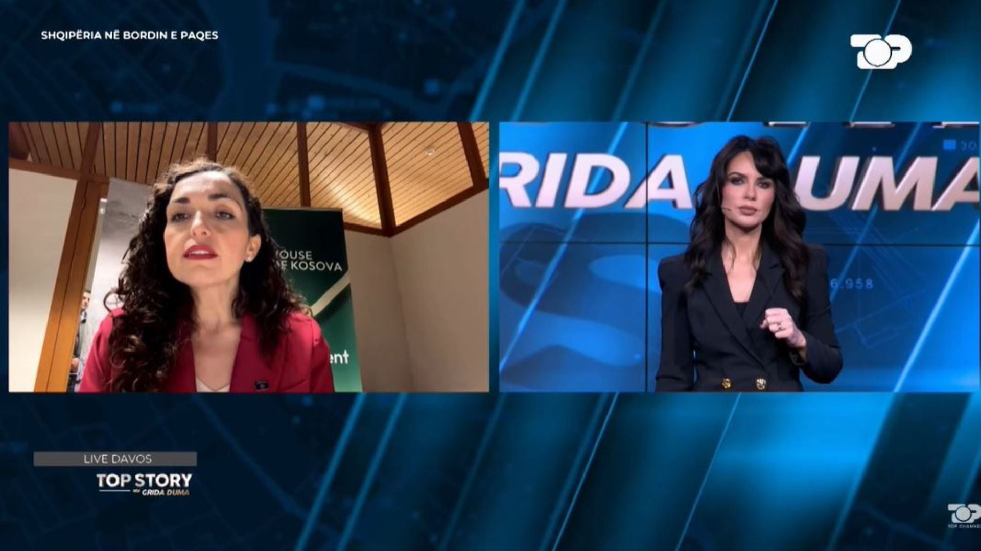 Bordi i Paqes  Presidentja Vjosa Osmani pas takimit me Trump  Edi Rama ishte i ftuar  nuk e di arsyen përse nuk udhëtoi