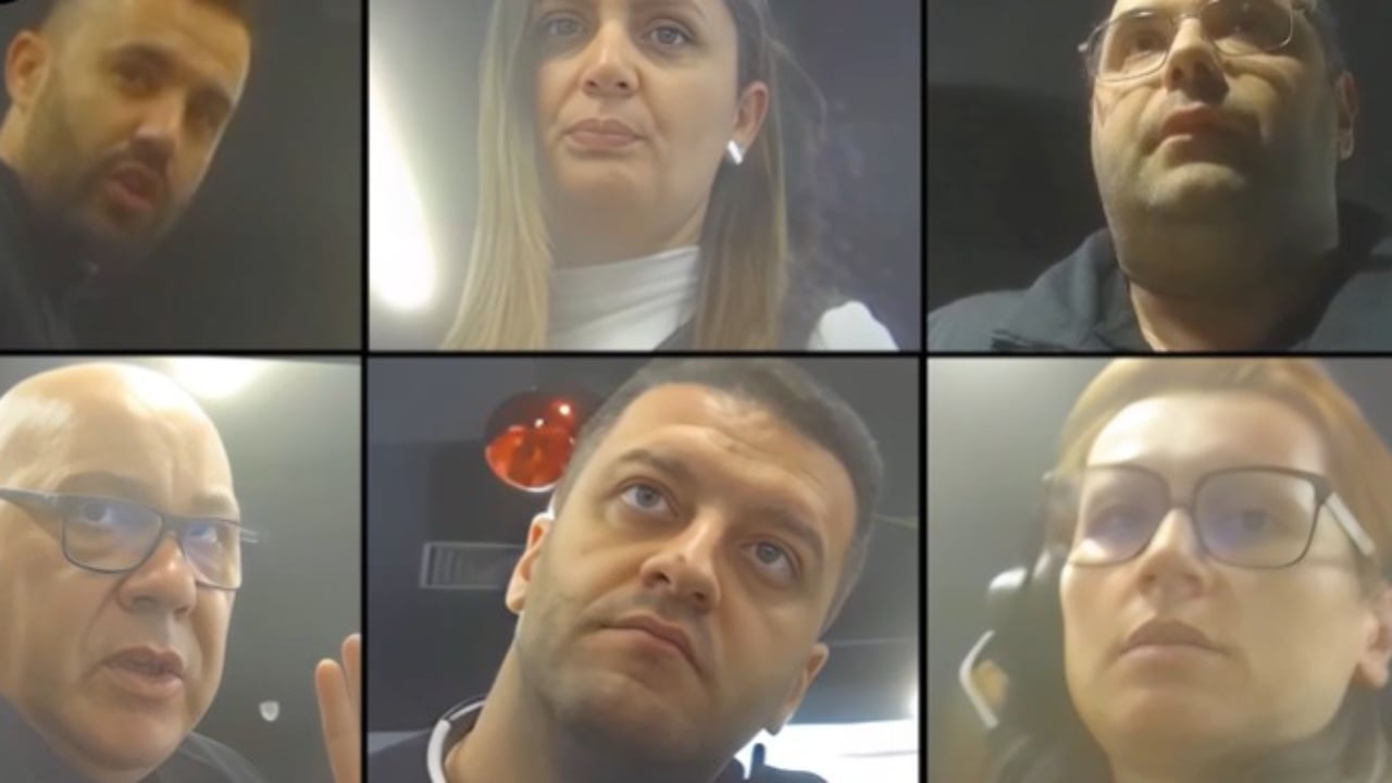  Duart lart  mos prekni telefonat   Dalin pamjet nga aksioni kundër call center në dy kullat e Tiranës