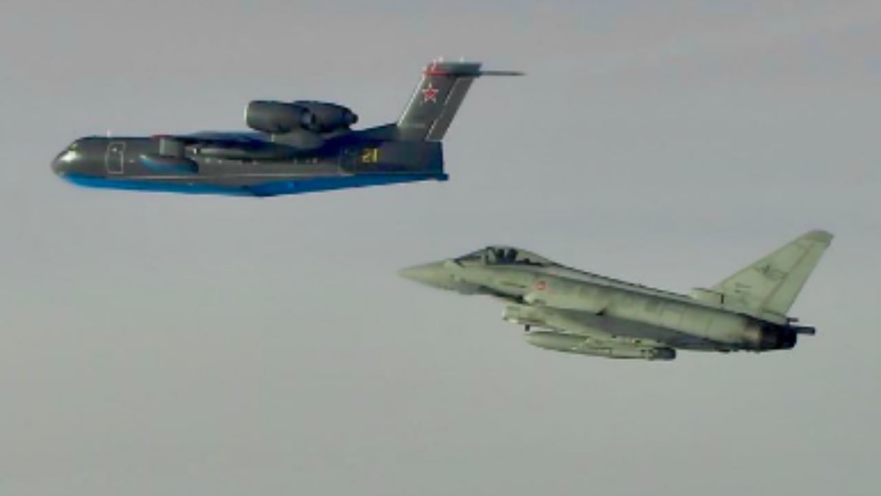 Po i afrohej hapësirës ajrore të Detit Baltik  Komanda Ajrore e NATO s  Italia kap avionin rus BE 200