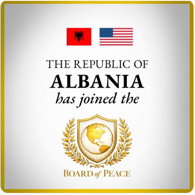 Bordi i Paqes mirëpret Shqipërinë si anëtare themeluese e organizatës ndërkombëtare