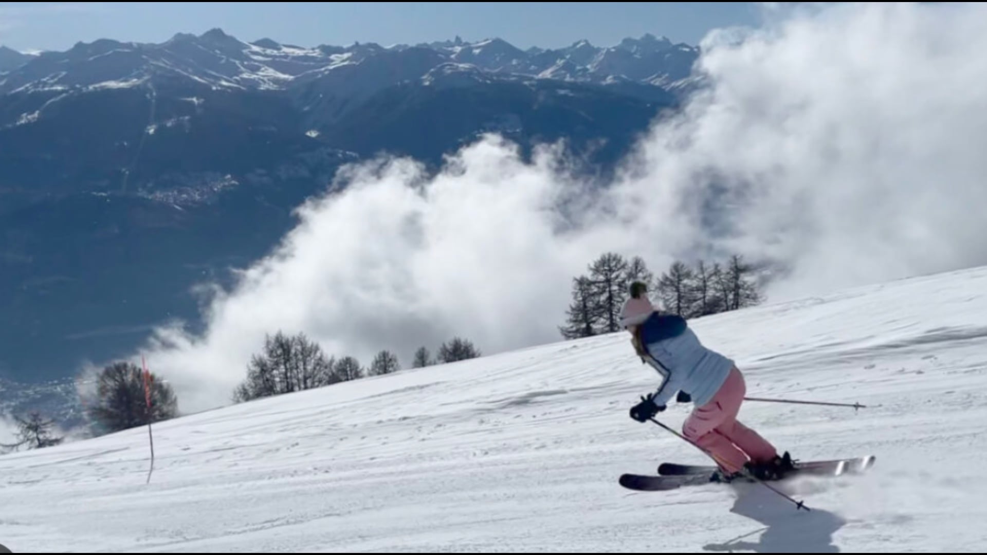 Skitë Alpine  Crans Montana  nga pistë ikonike e Kupës së Botës  në një vend tragjik