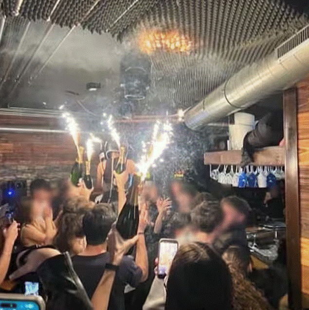 Video  Tragjedia me 47 viktima në Crans Montana  momenti kur fishekzjarri i vë flakën tavanit të barit