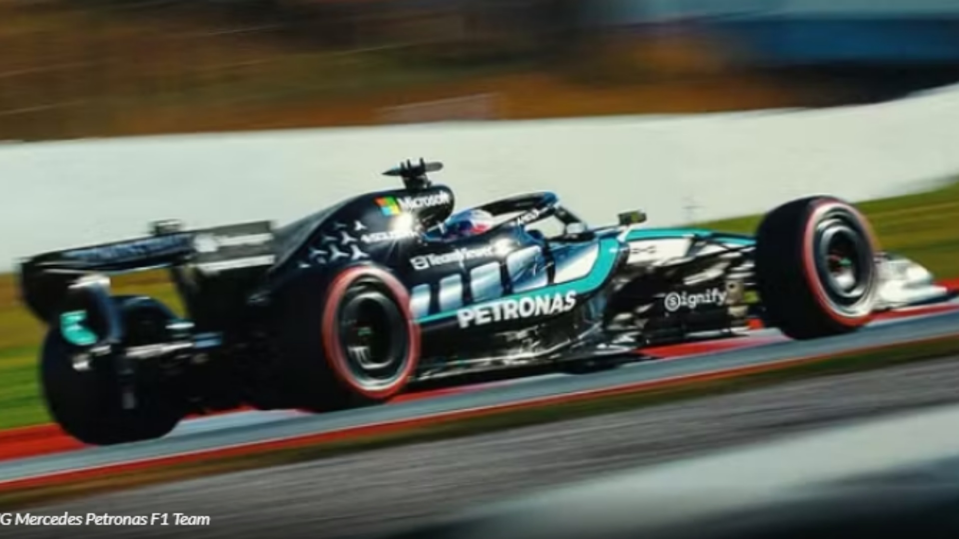 Formula 1 Mercedes  me marshin e 4 t  Russell dhe Antonelli para të gjithëve  W17 ngjall frikë  