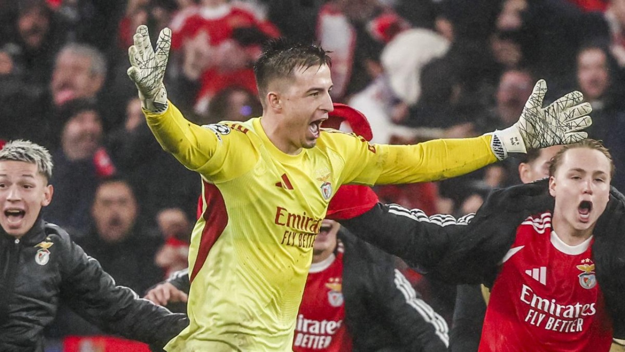Portieri Benfica s  heroi i kualifikimit rrëfen golin ndaj Realit  i pari në karrierën e tij  Ishte një moment i çmendur