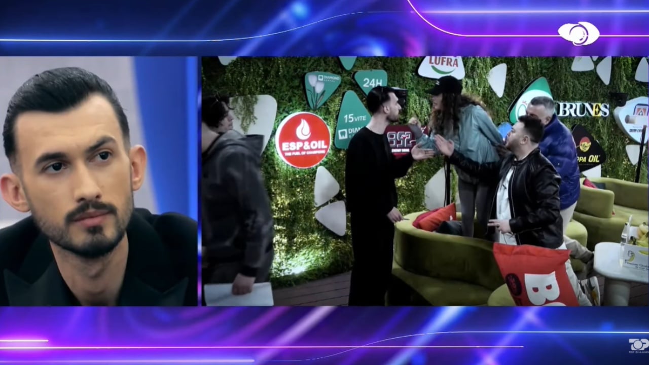  Qasje agresive  kam pasur lojërat e mia që në fillim   Rikthimi i Kristit në  Big Brother VIP   si e pritën banorët