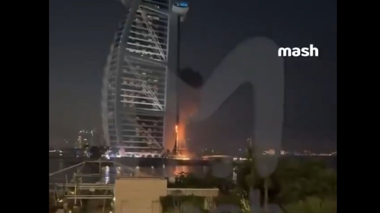 Burj al Arab goditet nga droni iranian  hoteli më ikonike në Dubai
