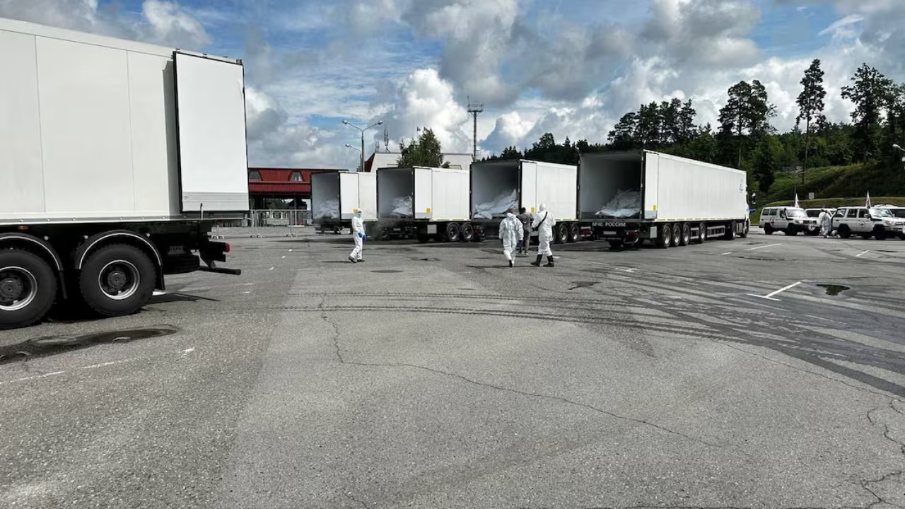 Bisedimet në Gjenevë  Rusia dhe Ukraina shkëmbejnë trupat e ushtarëve të vdekur