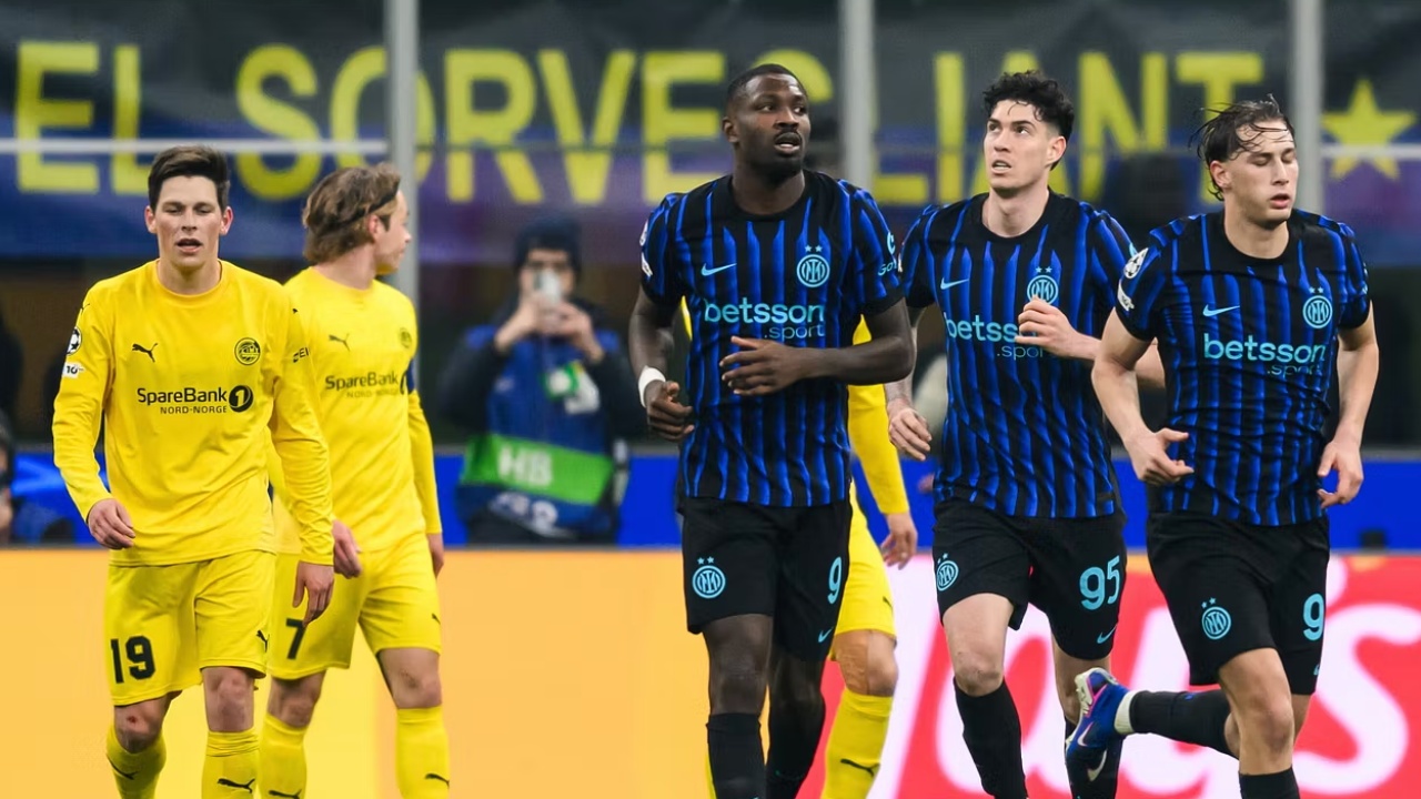 Statistikat e  zeza  të Interit  për herë të parë një ekip norvegjez eliminon një italian në këtë fazë në Kupat e Europës