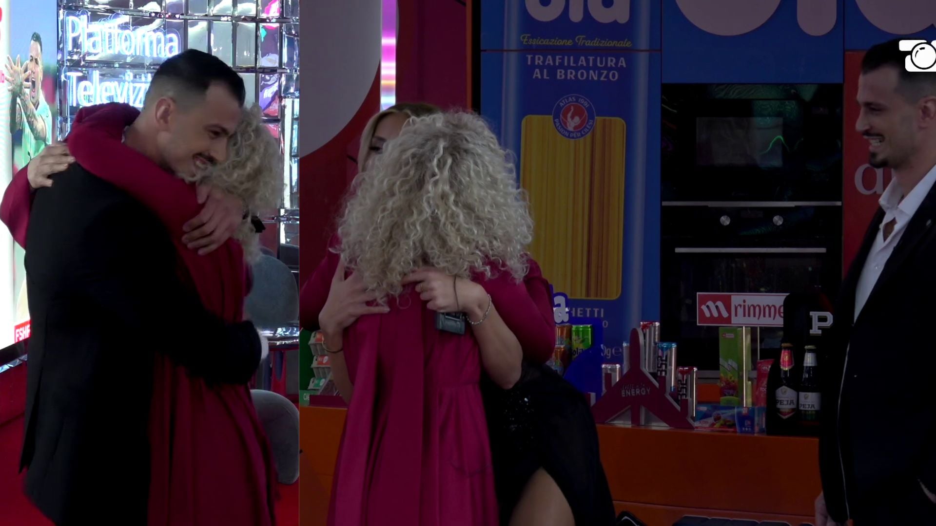 Emocione në studio  Mateo surprizohet nga mamaja e tij  flet për raportin e banorit me Brikenën  Duken shumë bukur bashkë