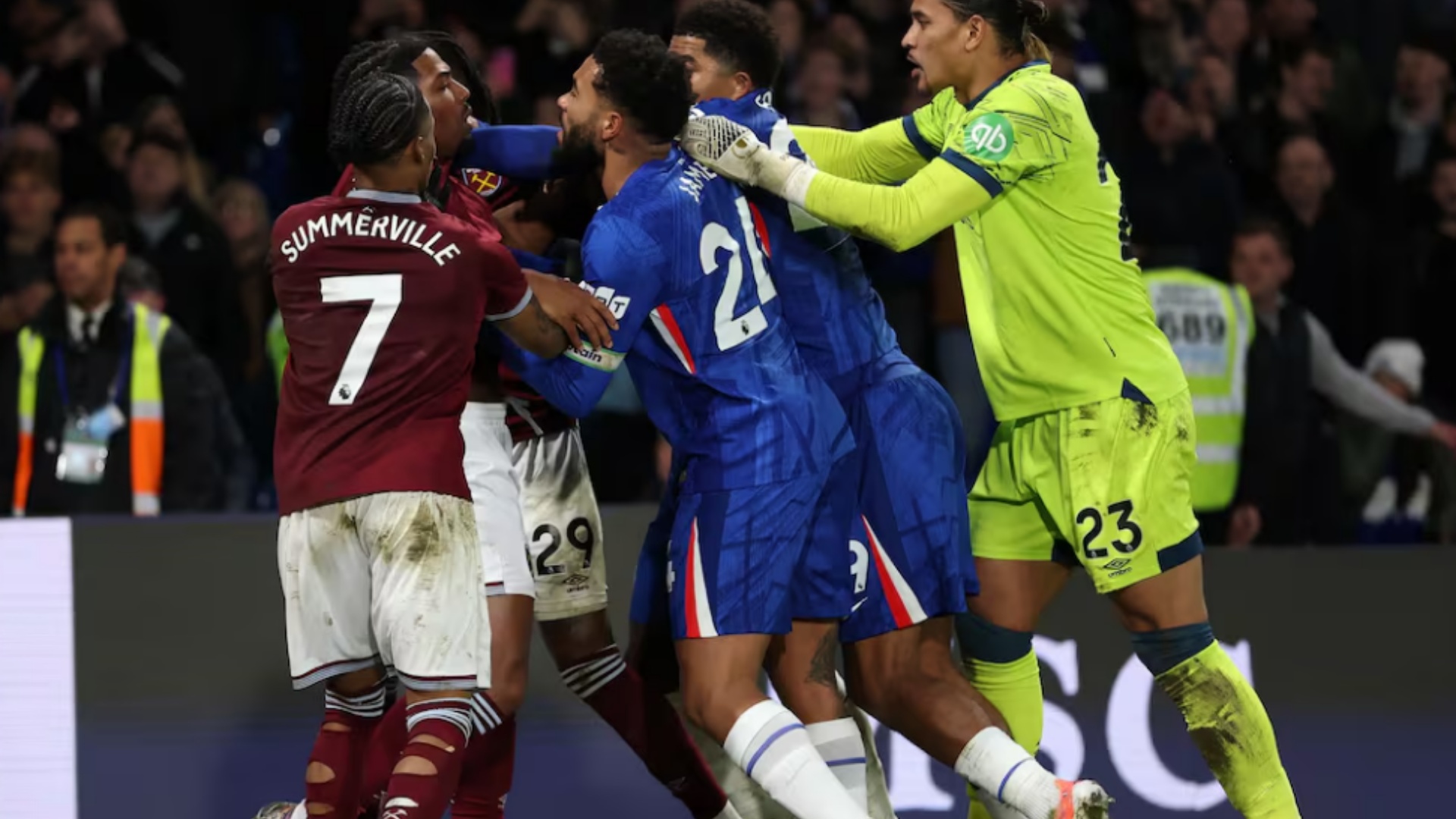 Premier League  Cucurella Adama  një sherr që kushton 700 mijë euro