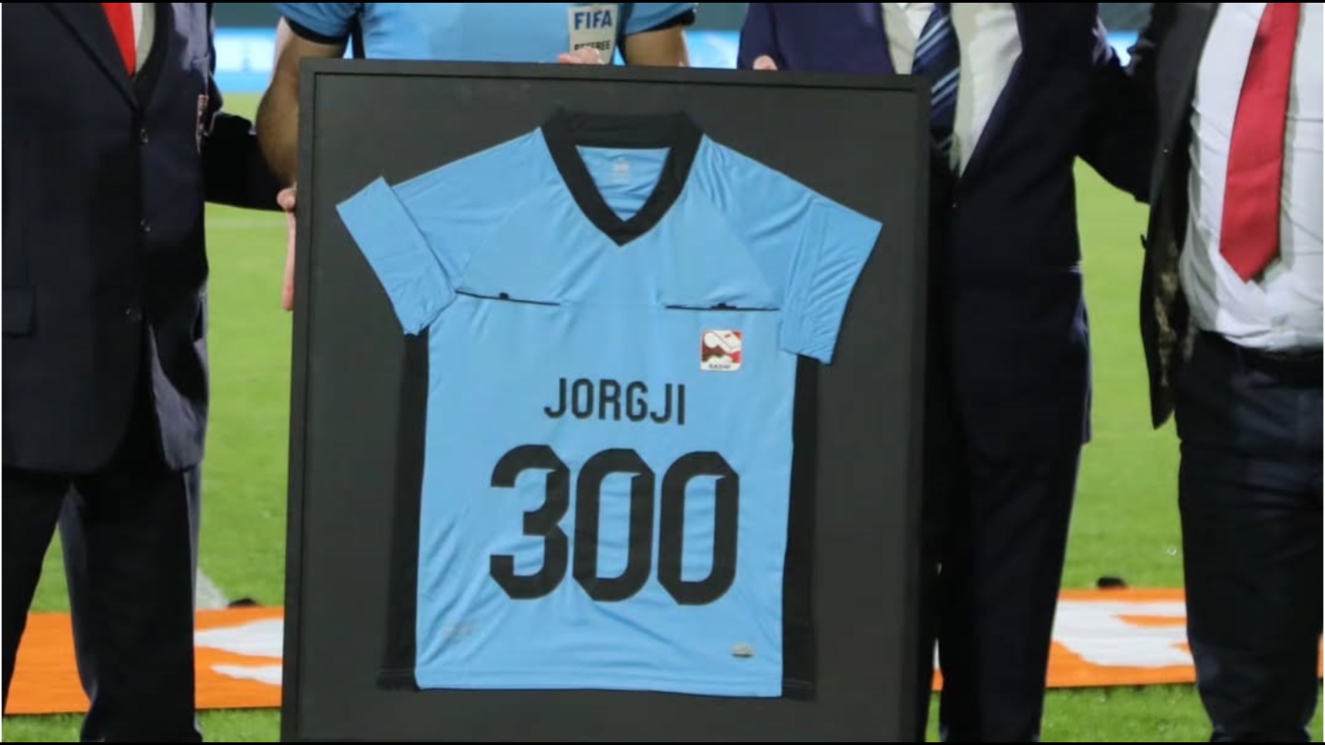 Kategoria Superiore Vlerësohet Enea Jorgji  arriti në 300 ndeshje të gjykuara në karrierë