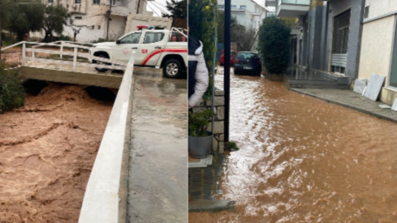 Përmbytjet në Himarë  bashkia i bën thirrje banorëve  Shmangni lëvizjet që s janë të domosdoshme