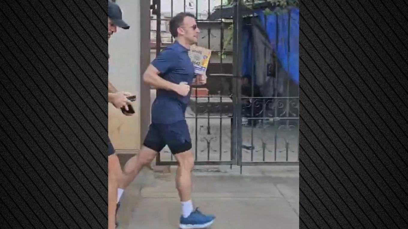 macron-e-nis-viziten-e-tij-tre-ditore-ne-indi-me-nje-vrapim-ne-mengjes-videoja-behet-virale