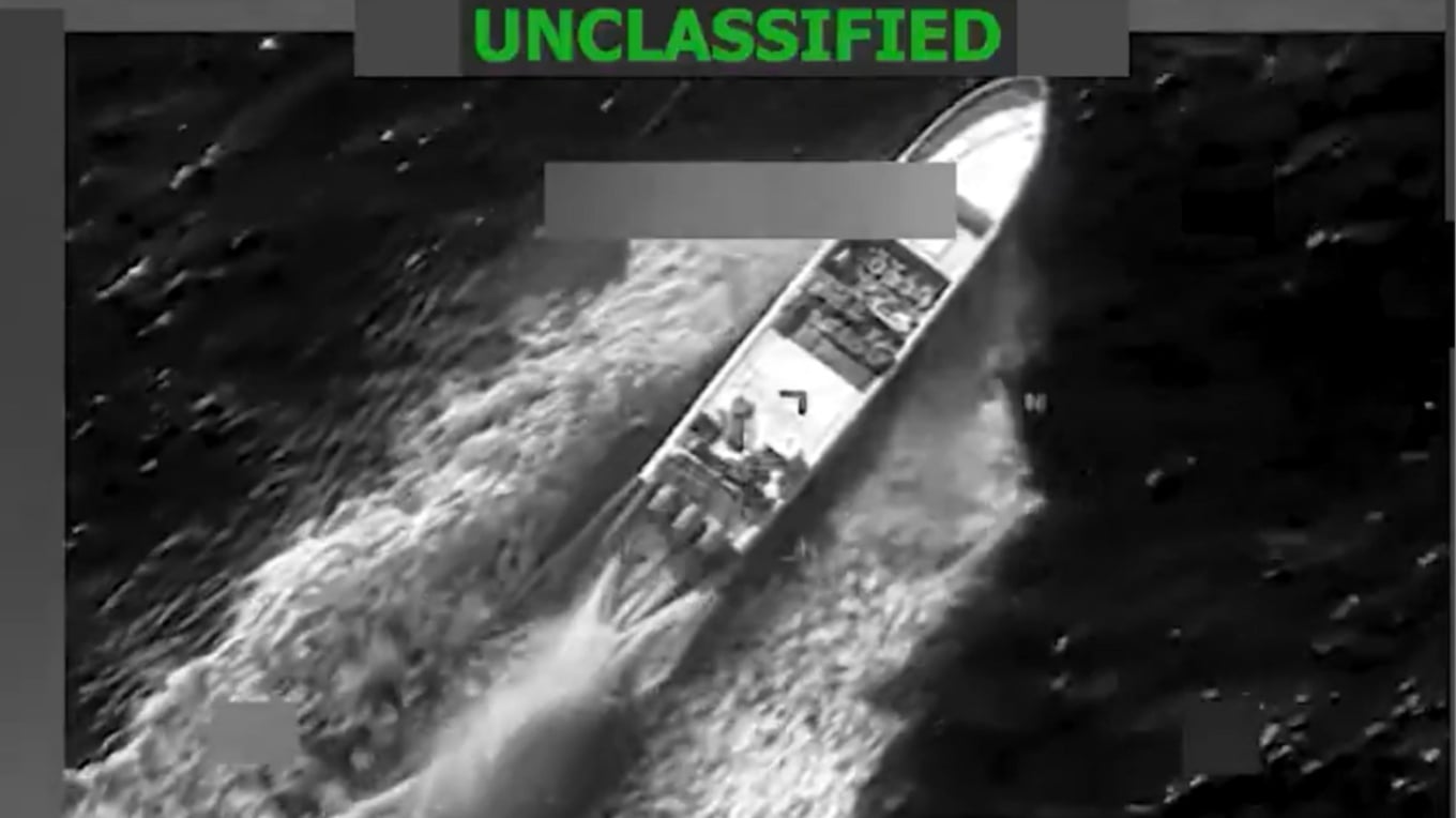 Dy të vdekur pas një sulmi të ri ajror amerikan ndaj një motoskafi në Paqësor  shkon në 130 numri i viktimave që nga shtatori