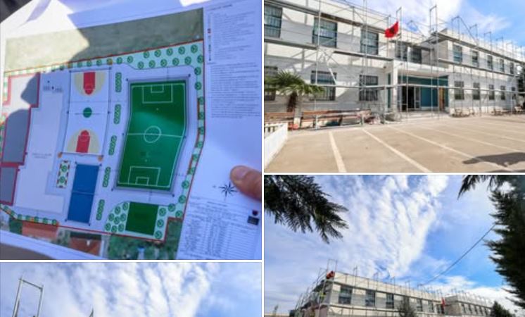 Kryeministri Rama  Dy terrene të reja sportive për mbi 300 nxënës në Shkollën  Tring Smajli  në Shkodër