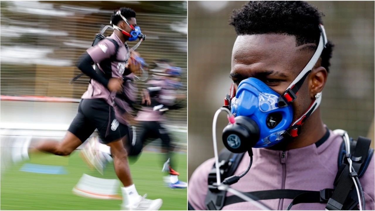 Real Madrid  rifillon  sezonin me maskat e veçanta në stërvitje që po bëjnë xhiron e rrjetit