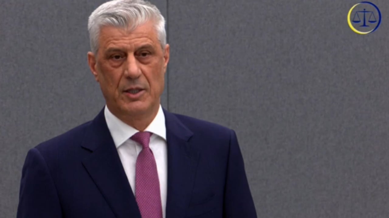  Shteti ynë ishte në duart e hekurta të Milosheviçit   Seanca në Hagë  Thaçi  Nuk u ktheva për pushtet  por 