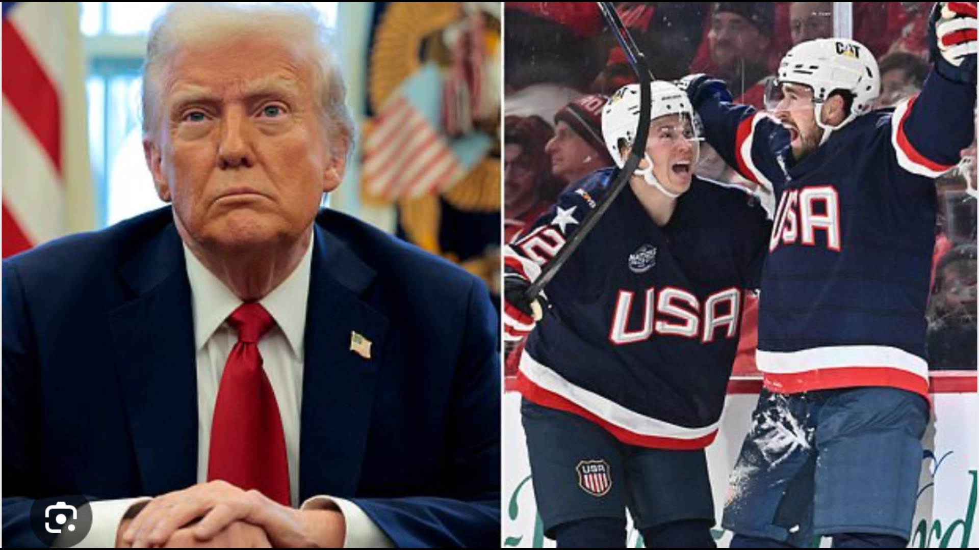 Lojërat Olimpike Dimërore  Donald Trump drejt Milanos për finalen e hokejit SHBA Kanada  Air Force One është gati  