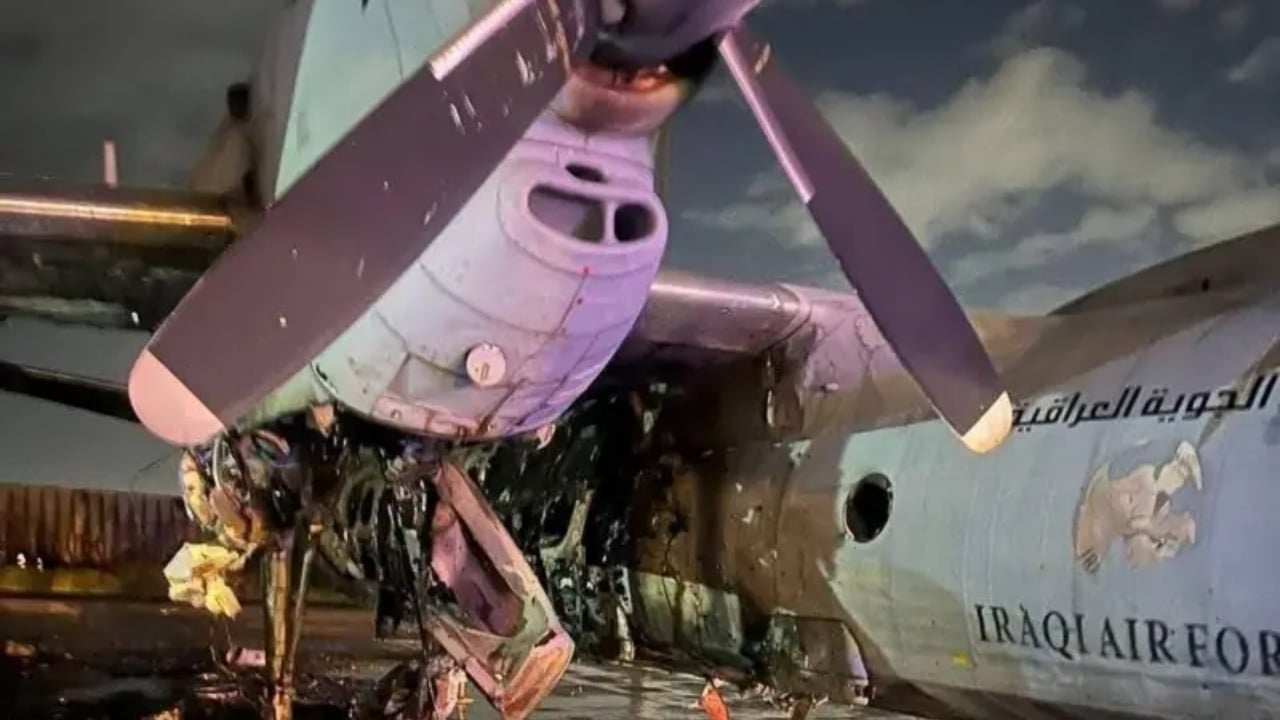 sulm-me-raketa-ne-bazen-ajrore-irakiane-shkaterrohet-nje-avion