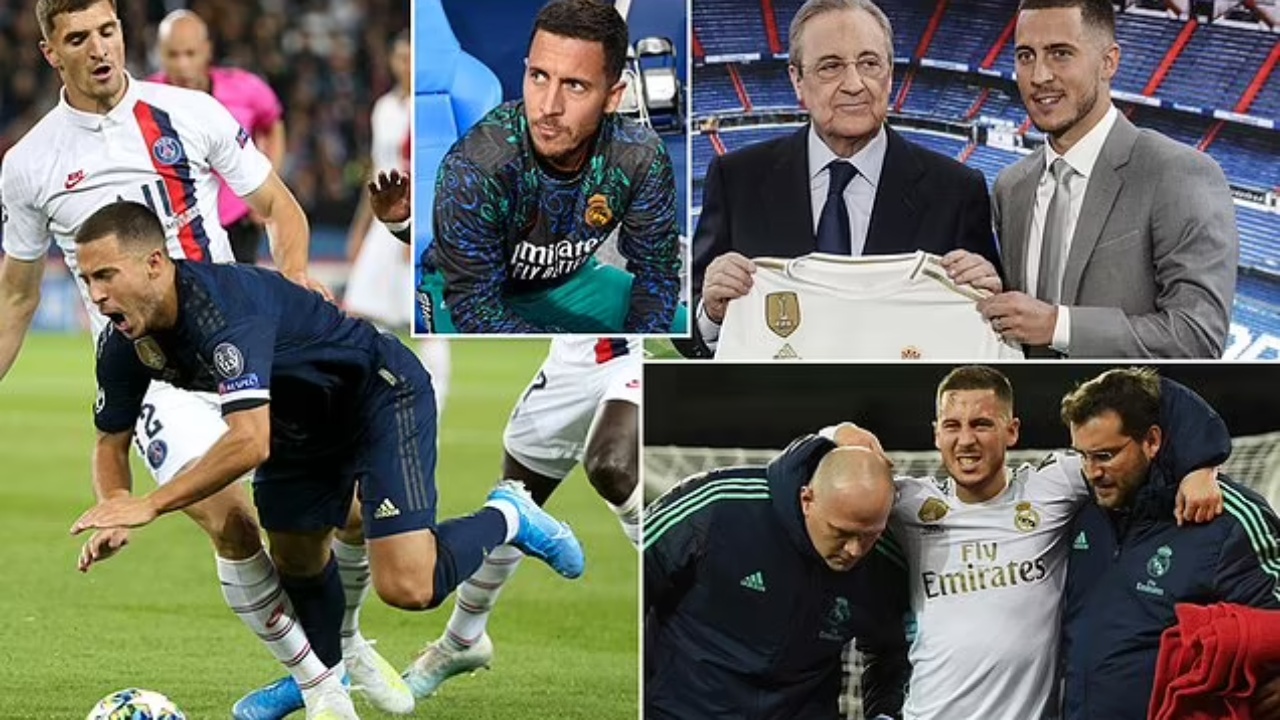 Hazard tregon karrierën e tij  nga pasardhësi i Ronaldos tek karriera e përfunduar pas ndërhyrjes së të frikshme të Munier 