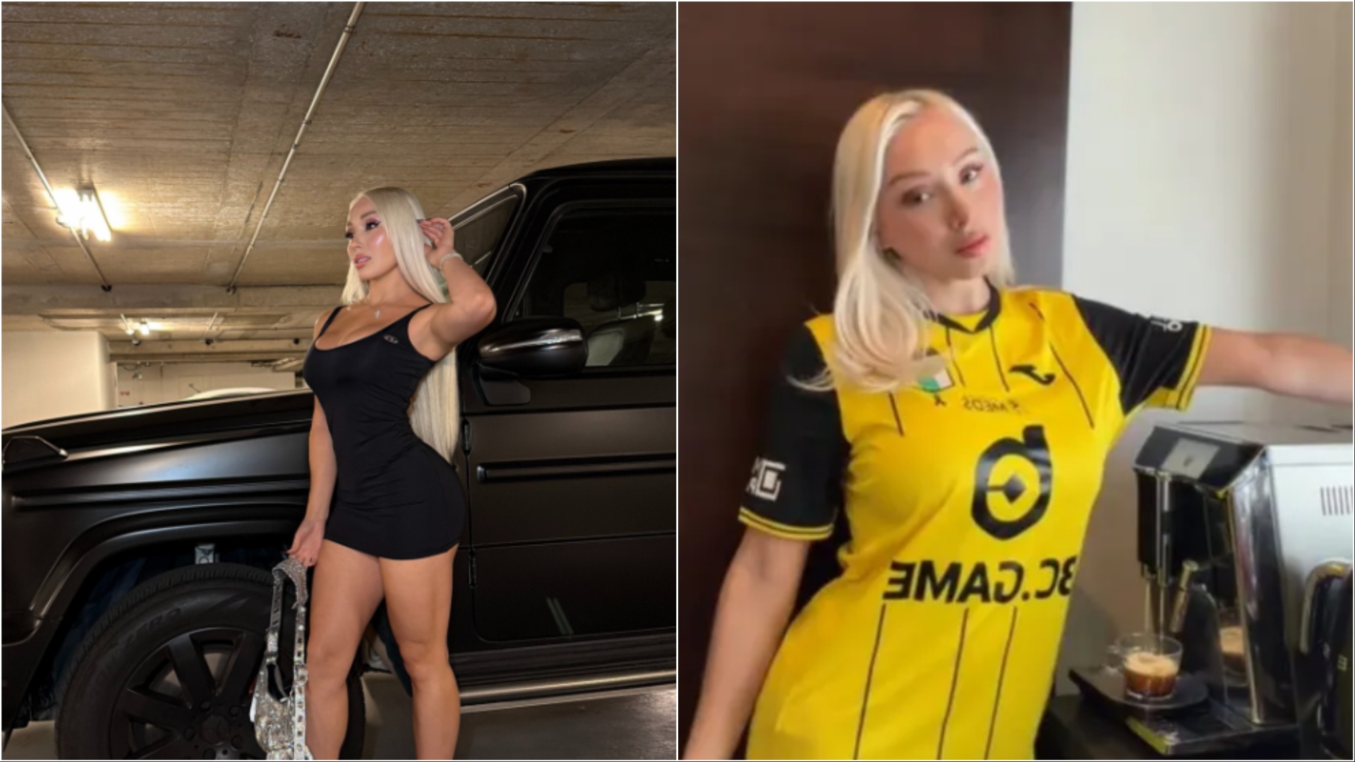 Foto  Deklaroi se kishte fjetur me Ronaldon  modelja latine  kërcënon  klubin e zemrës  Po nuk e shkarkuat trajnerin  s do të 