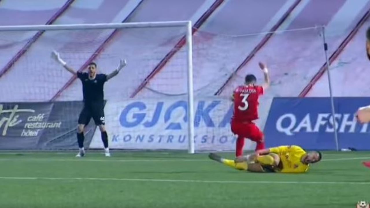 Partizani ngre zërin  Arbitri rrugac Hamiti vendosi që Elbasani të shkojë në gjysmëfinale të Kupës duke na eliminuar ne  e shpallim  non grata 