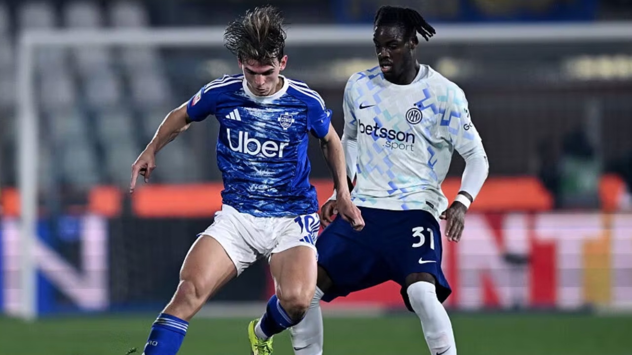 Kupa e Italisë  Mbyllet në barazim pa gola gjysmëfinalja e parë Como Inter  gjithçka vendoset në  San Siro 